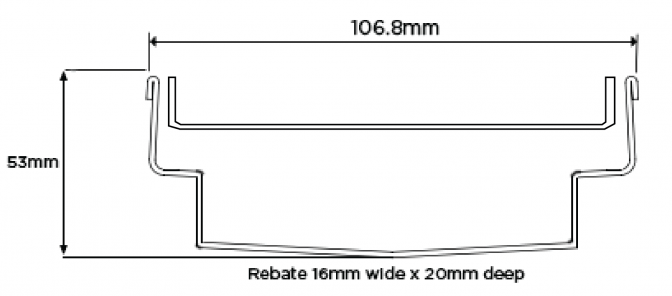 100Tii50MTL Linear Drain